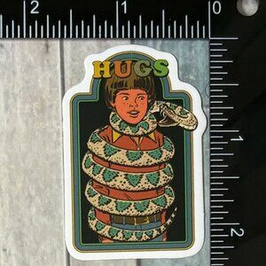 🌀10/$10🌀 60s 70s Retro Horror Dark Humor Reusable Waterproof Vinyl Sticker